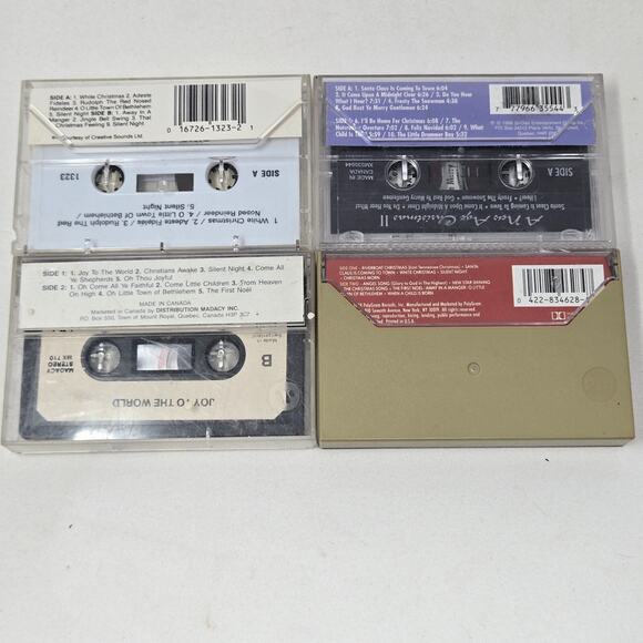 Christmas Music Cassette Tape Lot of 23 Country Gospel Ballads Orchestra Crosby - Picture 8 of 16